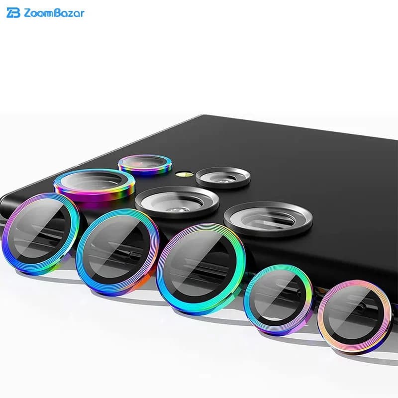 محافظ لنز دوربین بوف مدل HD-ColorLenz مناسب برای گوشی موبایل سامسونگ Galaxy S23 Ultra — تصویر ۸