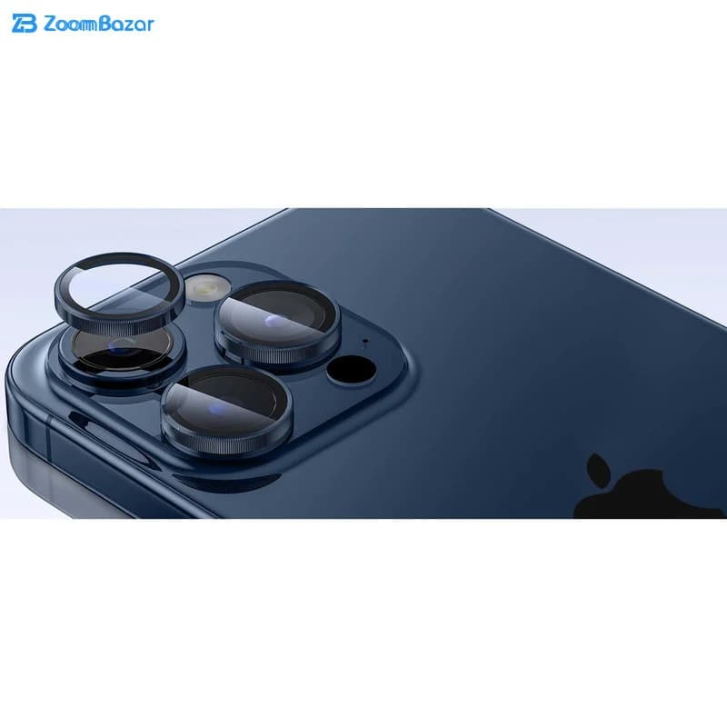 محافظ لنز دوربین بوف مدل HD-ColorLenz مناسب برای گوشی موبایل اپل iPhone 16 Pro Max / 16 Pro — تصویر ۷