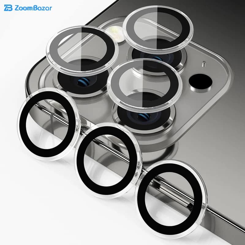 محافظ لنز دوربین بوف مدل HD-ColorLenz مناسب برای گوشی موبایل اپل Iphone 14 Pro Max / 14 Pro — تصویر ۸