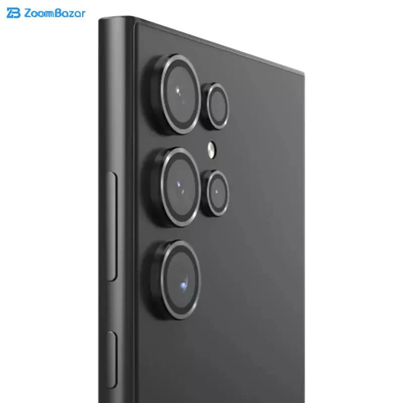 محافظ لنز دوربین بوف مدل HD-ColorLenz-G مناسب برای گوشی موبایل سامسونگ Galaxy S24 Ultra — تصویر ۵