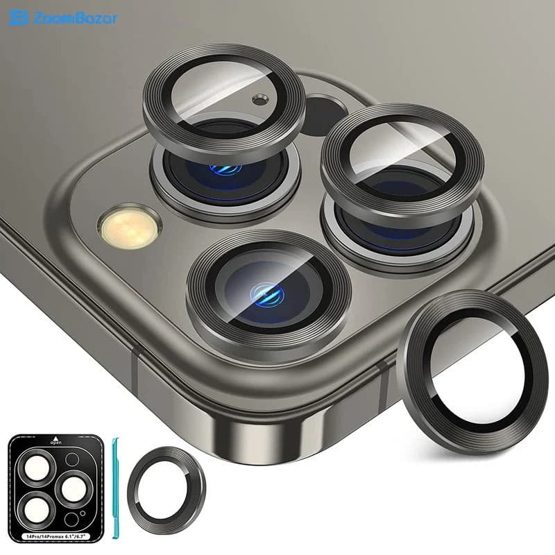 محافظ لنز دوربین بوف مدل HD-ColorLenz-G مناسب برای گوشی موبایل اپل Iphone 14 Pro Max /14 Pro — تصویر ۸