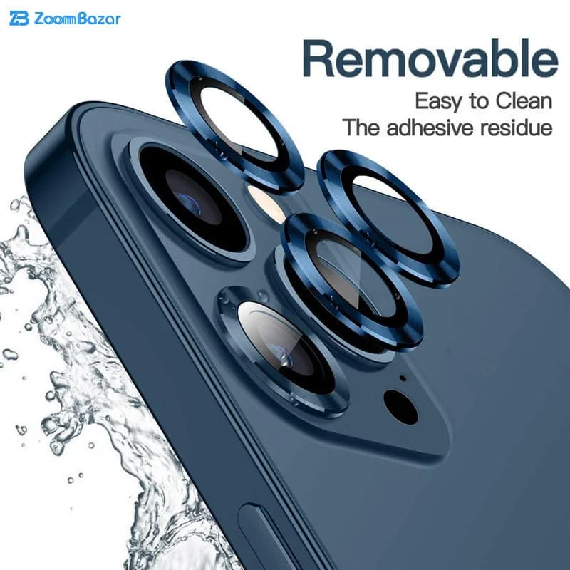 محافظ لنز دوربین بوف مدل CLRfilm مناسب برای گوشی موبایل اپل iphone 13 Pro Max — تصویر ۸