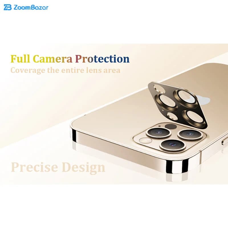 محافظ لنز دوربین بوف مدل 3D-Pro مناسب برای گوشی موبایل اپل Iphone 13 Pro (به همراه گارانتی ۶ ماهه) — تصویر ۶