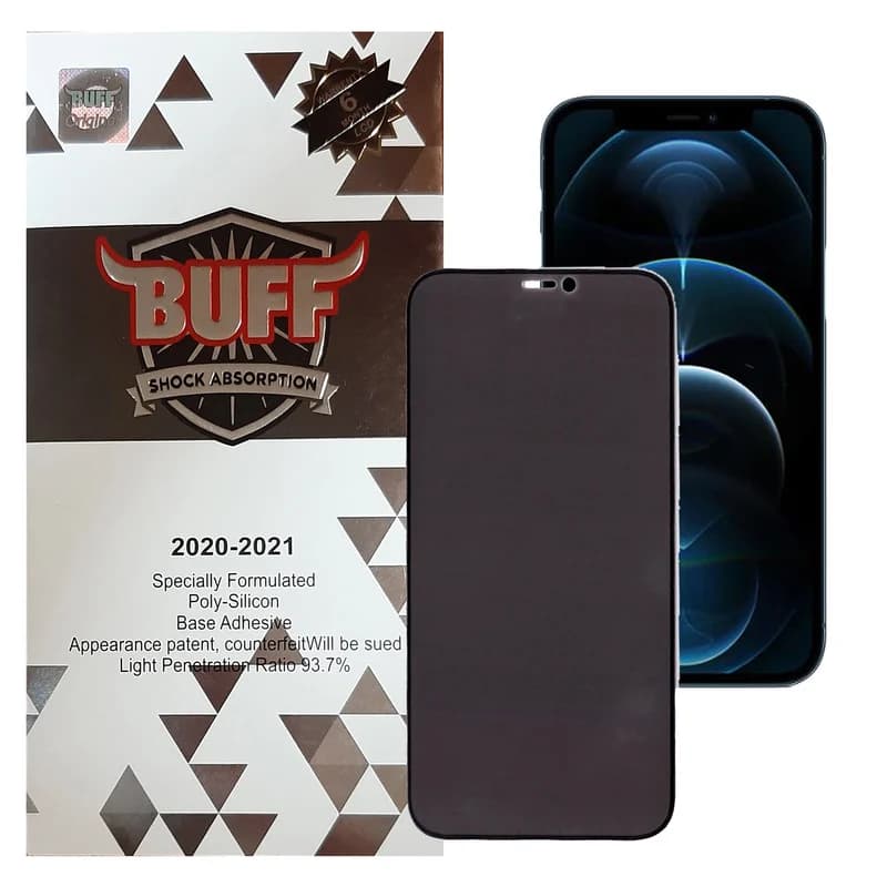 گلسی سرامیکی حریم شخصی بوف مدل CFPr9 مناسب برای گوشی موبایل اپل iphone 12 (به همراه گارانتی ۶ ماهه)