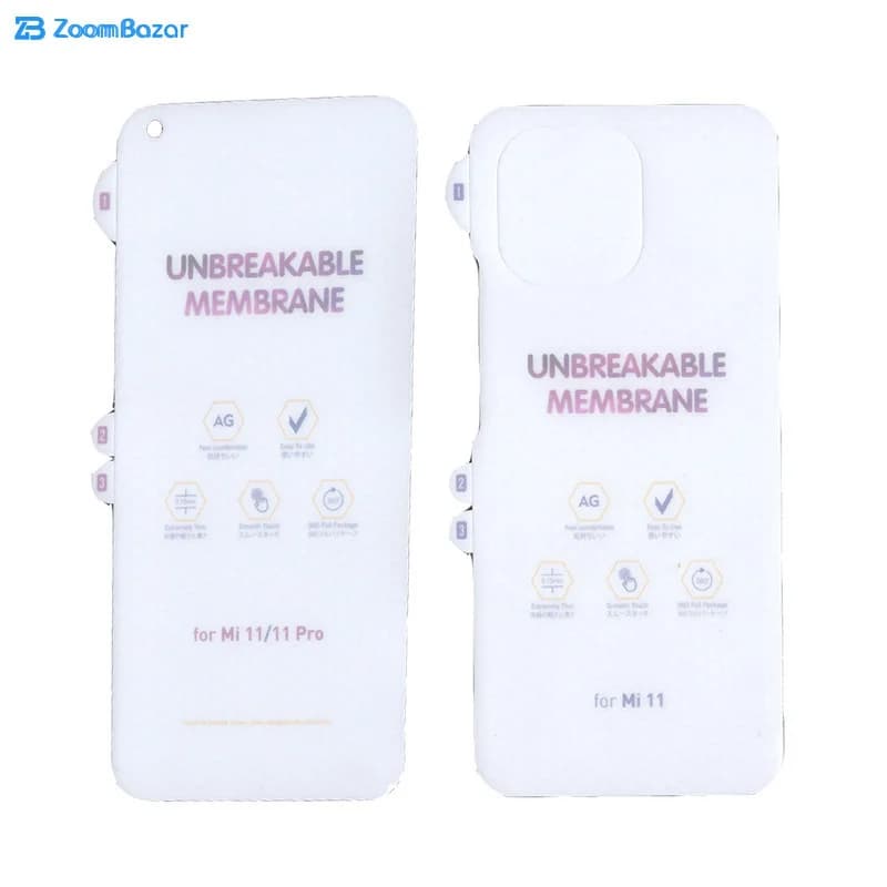 گلس و پشت گوشی مات بوف مدل Hgm15 مناسب برای گوشی موبایل شیائومی Mi 11 — تصویر ۳