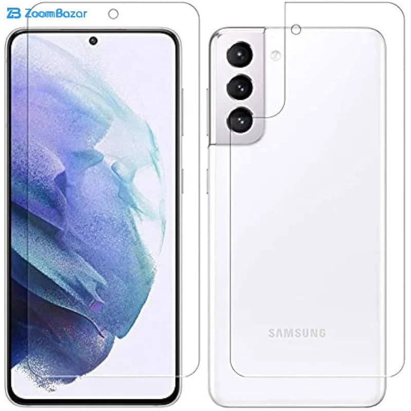 گلس و پشت گوشی مات بوف مدل Hgm15 مناسب برای گوشی موبایل سامسونگ Galaxy S21 Ultra — تصویر ۲