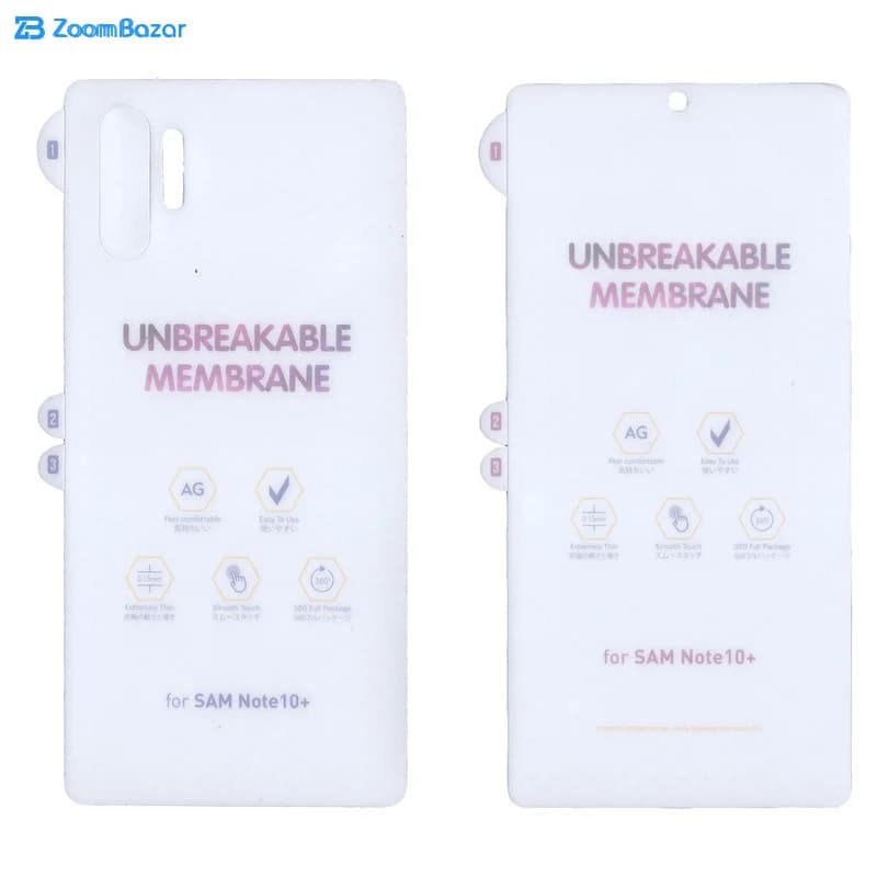 گلس و پشت گوشی مات بوف مدل HgM15 مناسب برای گوشی موبایل سامسونگ Galaxy note 10 plus (به همراه گارانتی ۶ ماهه) — تصویر ۱۱