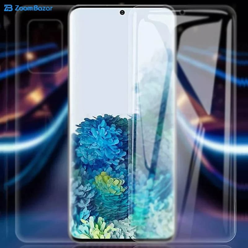 گلس و پشت گوشی بوف مدل HgM15 مناسب برای گوشی موبایل سامسونگ Galaxy S20 — تصویر ۲