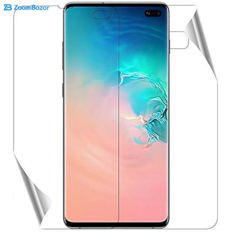 گلس و پشت گوشی بوف مدل HgM15 مناسب برای گوشی موبایل سامسونگ Galaxy S10 Plus — تصویر ۴