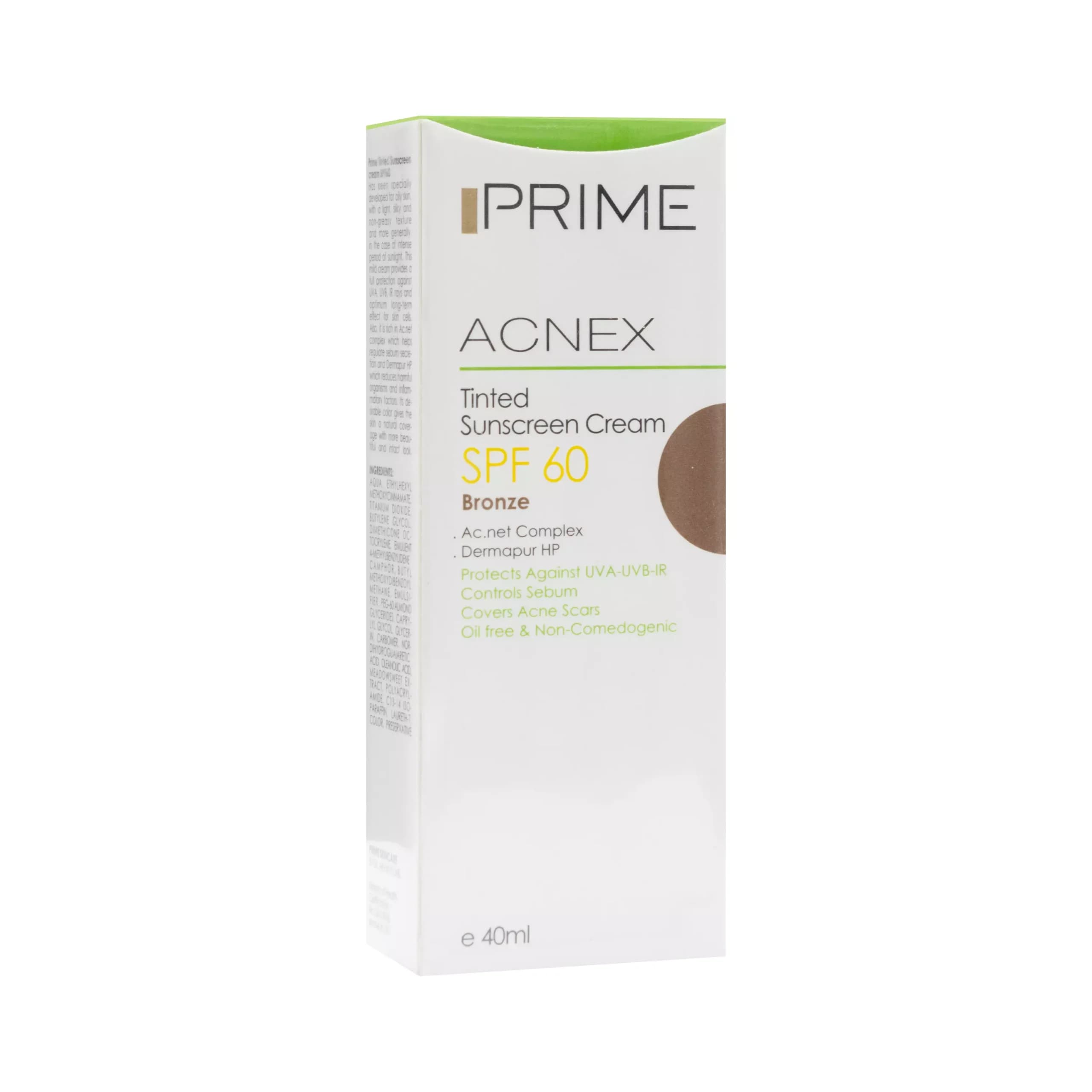 کرم ضد آفتاب رنگی SPF60(برنز)