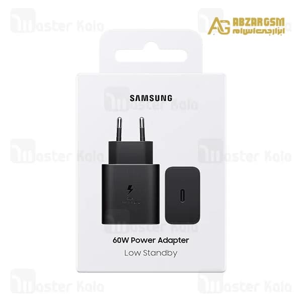 شارژر دیواری اصلی سامسونگ Samsung Power Adapter EP-T6010 توان 60 وات — تصویر ۸