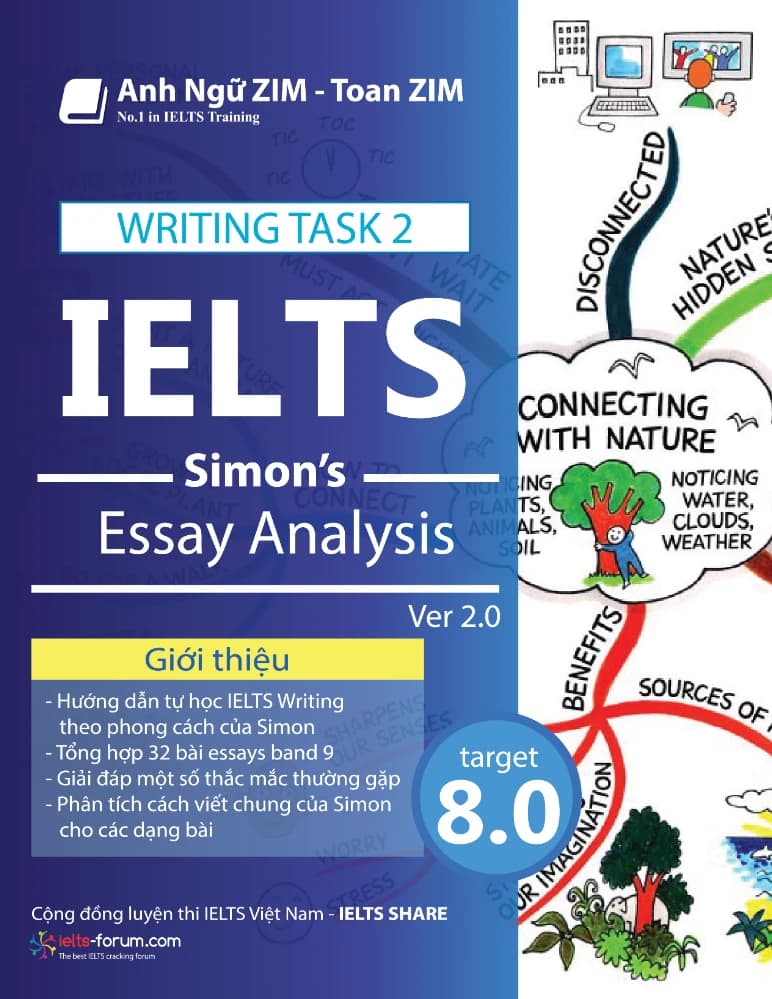 دانلود کتاب تحلیل مقالات تسک ۲ آیلتس سایمون (Writing Task 2 IELTS Simon’s Essay Analysis) نسخه انگلیسی PDF | سایمون