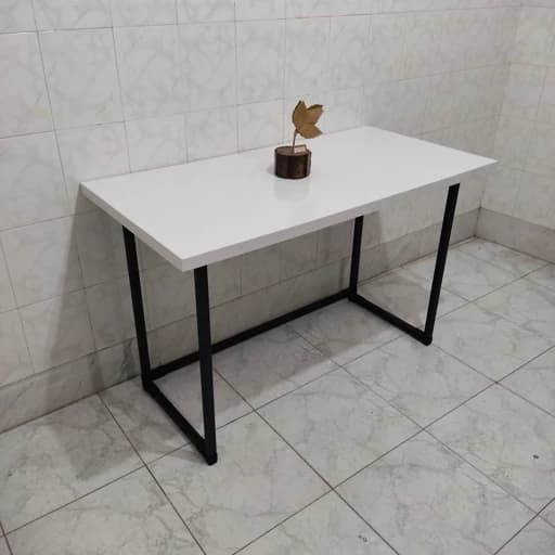 میز کامپیوتر 120 در 60 با ورق دور دوبل کامنا مدل 13152635
