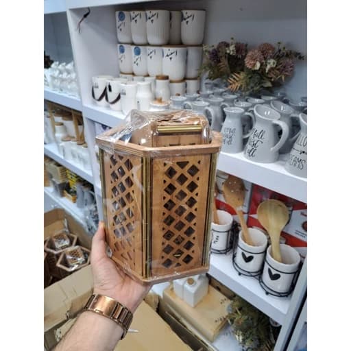 جا دستمال کاغذی و سطل کامنا مدل 13144329