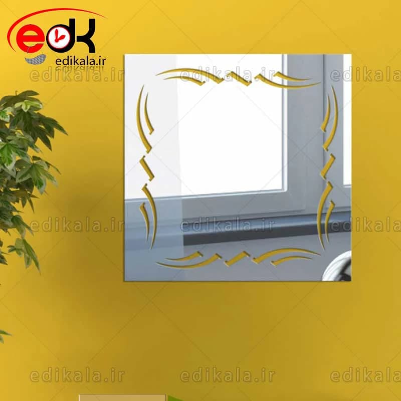 اینه دکوراتیو دیواری فانتزی طرح قاب اینه در ابعاد و رنگ و جنس انتخابی