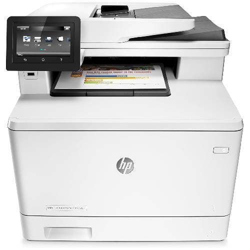 پرینتر رنگی لیزری اچ پی مدل LaserJet Pro MFP M477fdn استوک