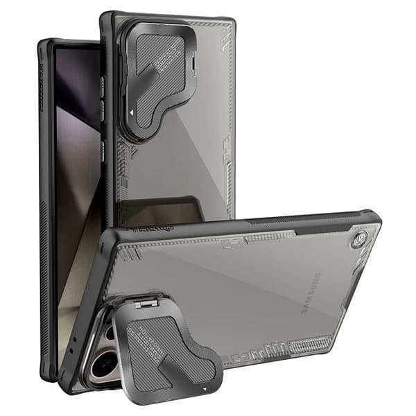 قاب کریستالی کمرا استند نیلکین Samsung Galaxy S24 Ultra مدل Iceblade Prop — تصویر ۳