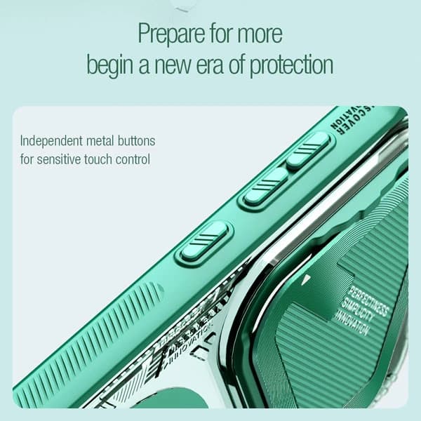 قاب کریستالی مگنتی کمرا استند نیلکین Huawei Pura 70 Pro Plus مدل Iceblade Prop Magnetic — تصویر ۳