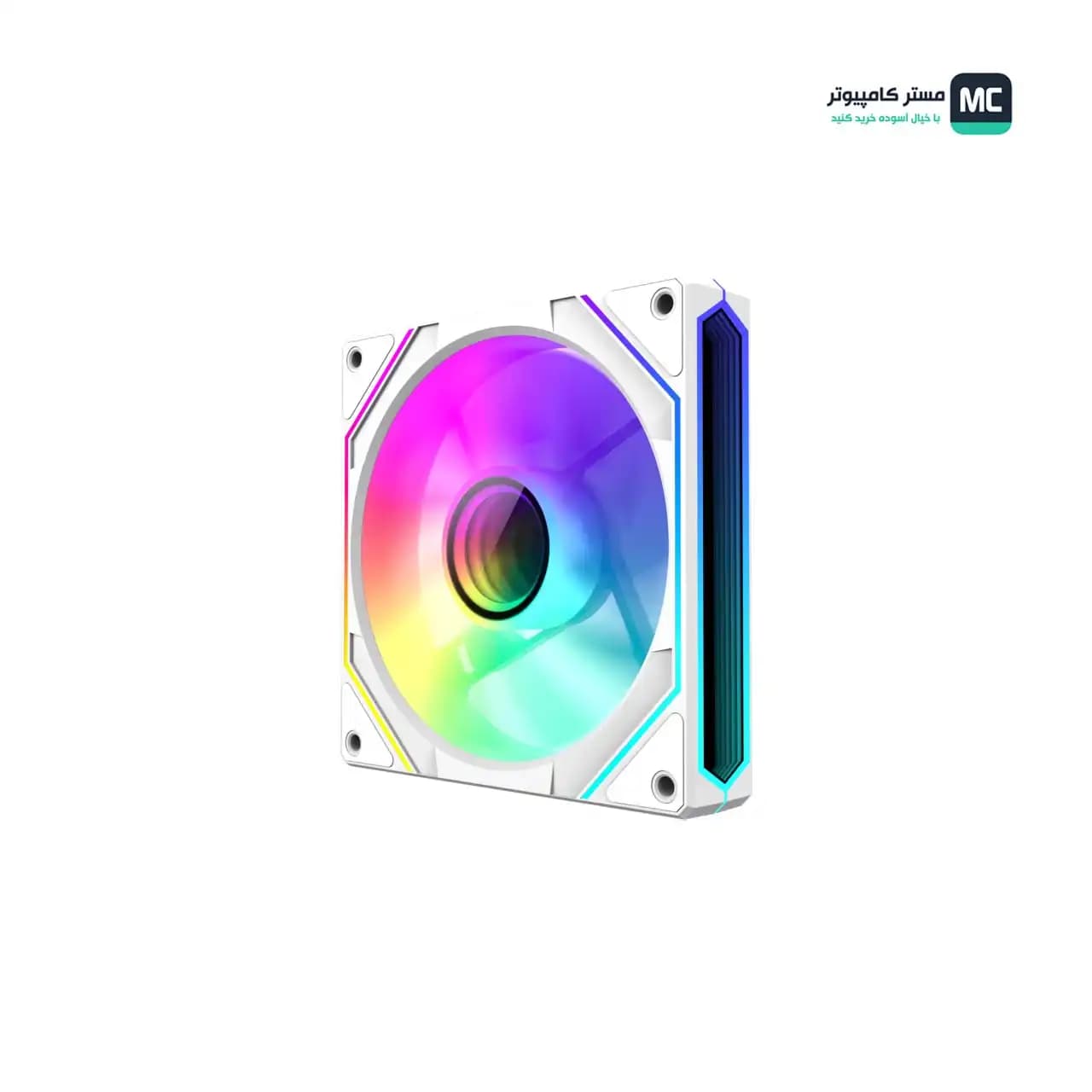 فن کیس گیم مکس FN12A-S8I-W White — تصویر ۳