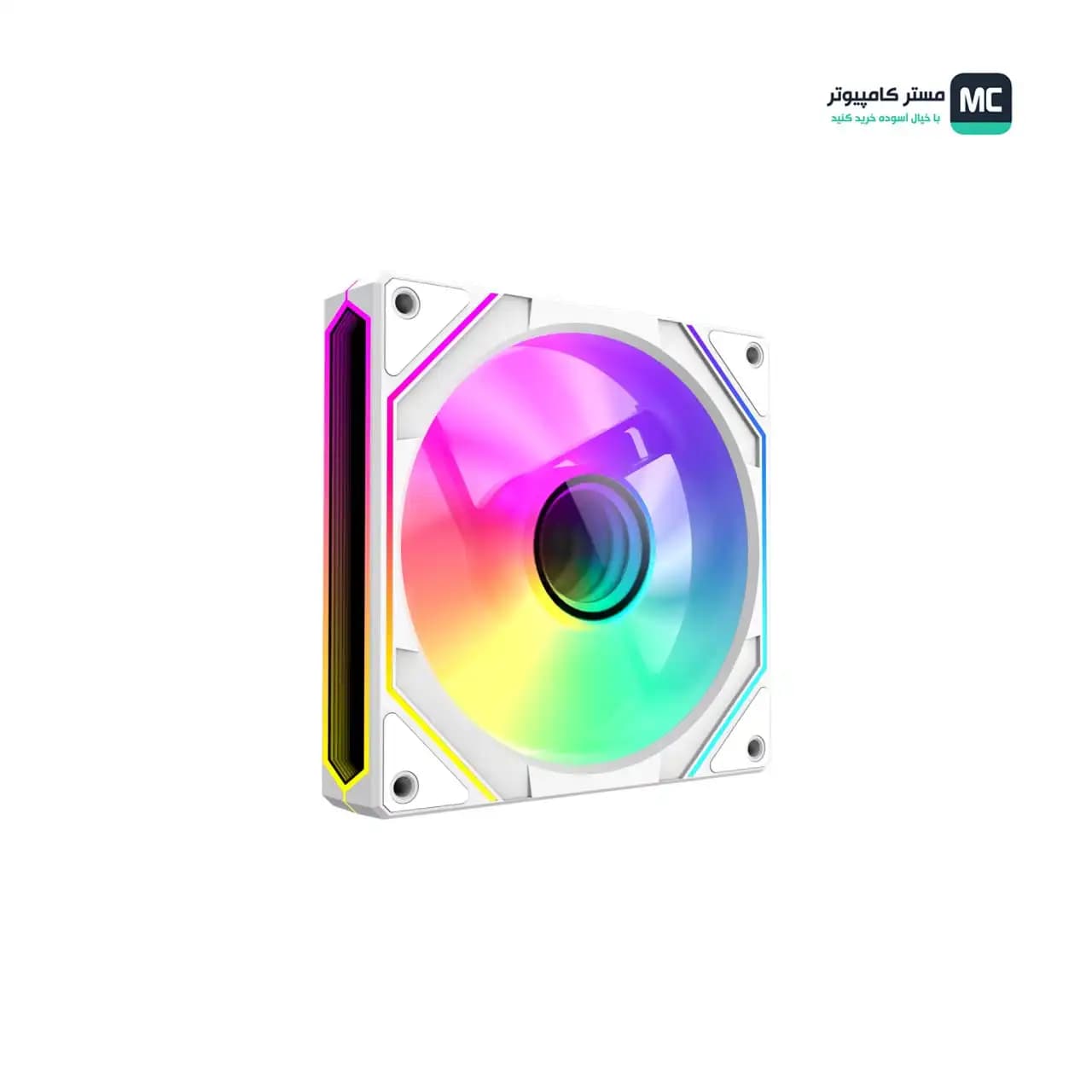 فن کیس گیم مکس FN12A-S8I-W White — تصویر ۲
