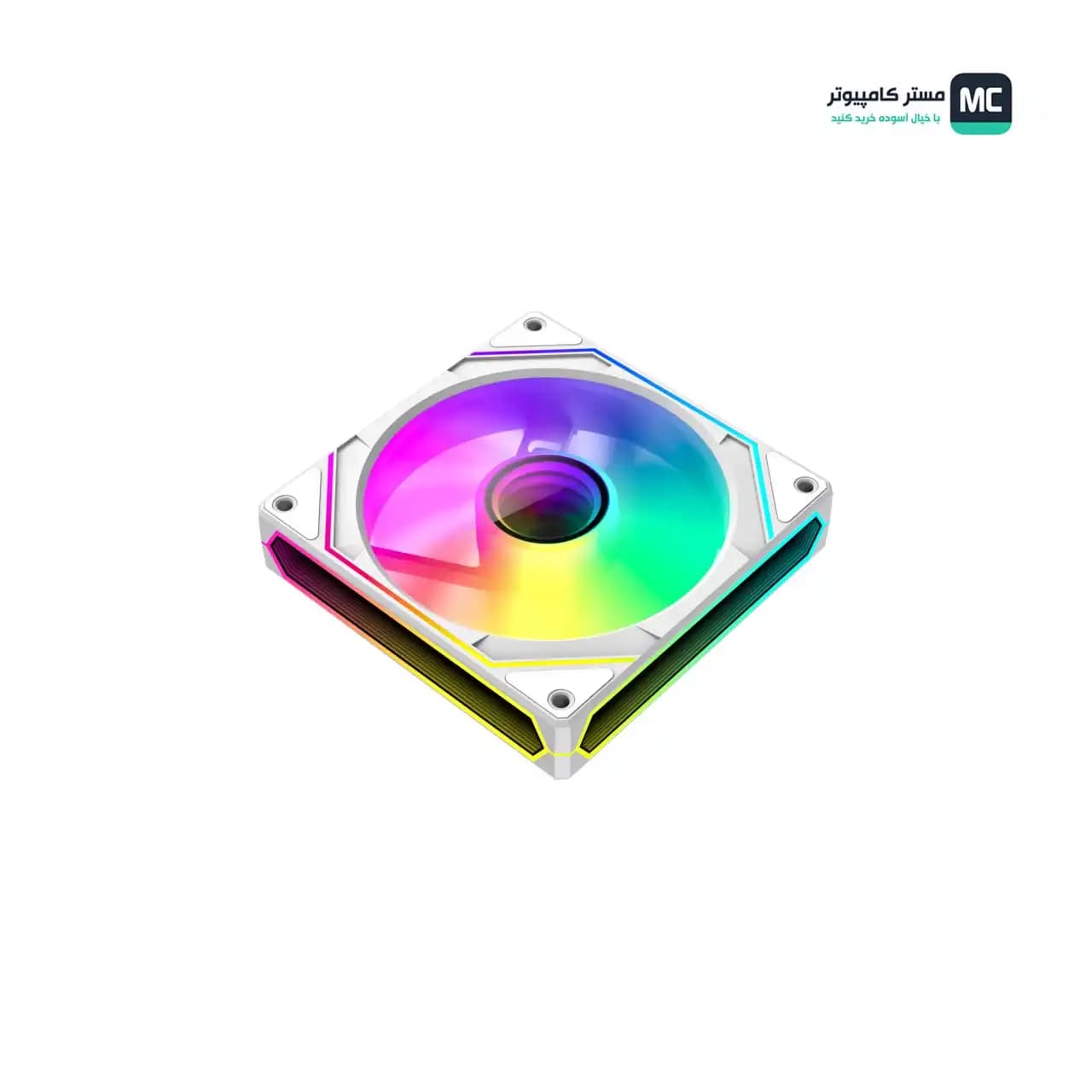 فن کیس گیم مکس FN12A-S8I-W White — تصویر ۴