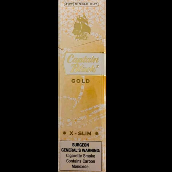 سیگار کاپیتان بلک ماتیکی گلد Captain Black gold X-slim