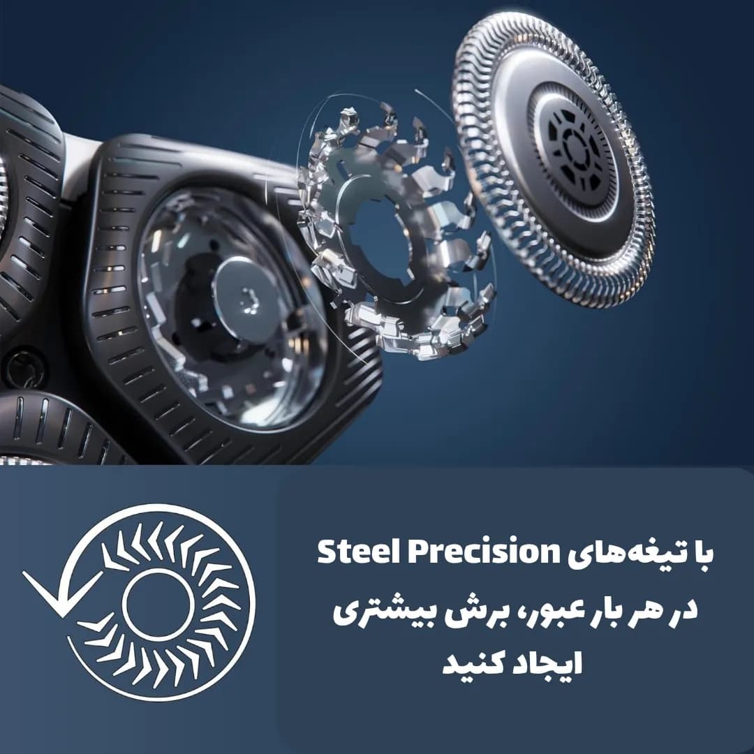 ریش تراش فیلیپس مدل PHILIPS Shaver S5898 — تصویر ۶