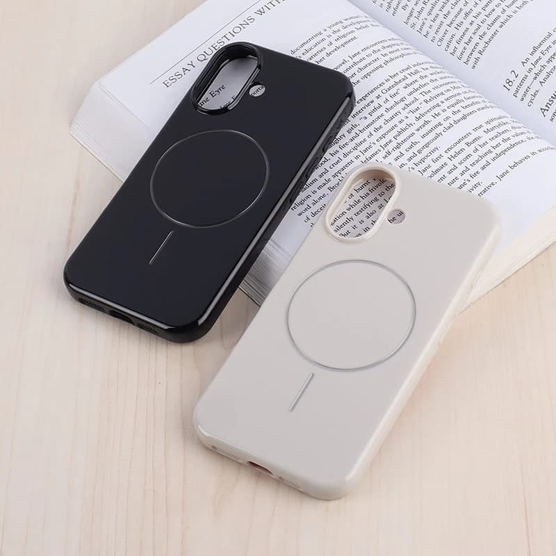 قاب مگ سیف Case آیفون iPhone 16 براق