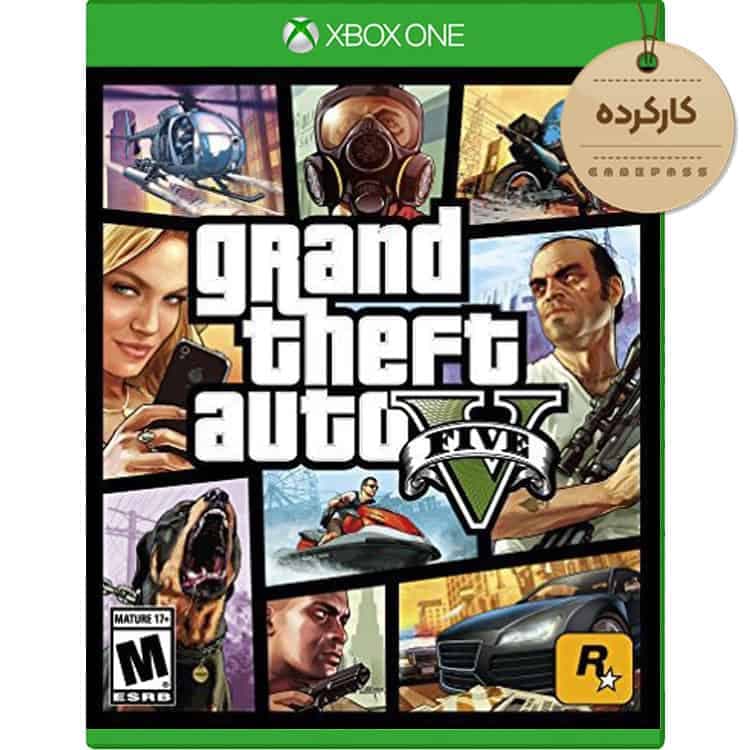 دیسک بازی GTA V کارکرده – مخصوص ایکس باکس وان
