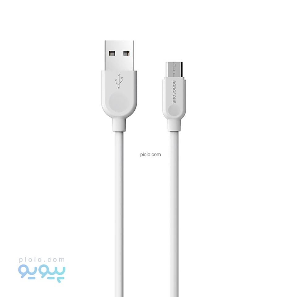 کابل تبدیل USB به microUSB بروفون مدل BX14 طول 2 متر