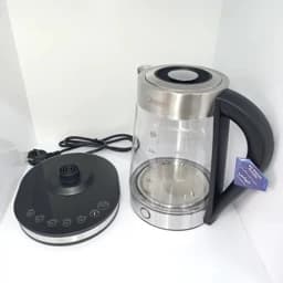 چای ساز روی همی بوش آلمانی اصل،کتری 2.5 لیتری و قوری 1 لیتری،دمنوش ساز،سماور برقی،چایساز بوش،کتری،بندر،ارسال رایگان — تصویر ۵