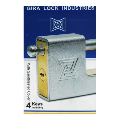 قفل کتابی پاترول روکشدار گیرا Gira900 90mm کد 039 — تصویر ۲