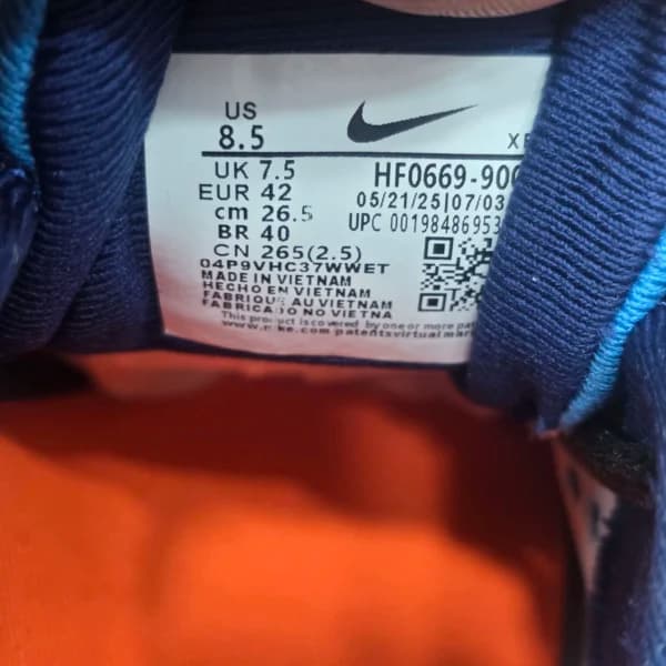 کتونی پیاده روی و رانینگ نایک زوم ایکس Nike ZoomX ساخت ویتنام سایز ۴۰ الی ۴۵ — تصویر ۷