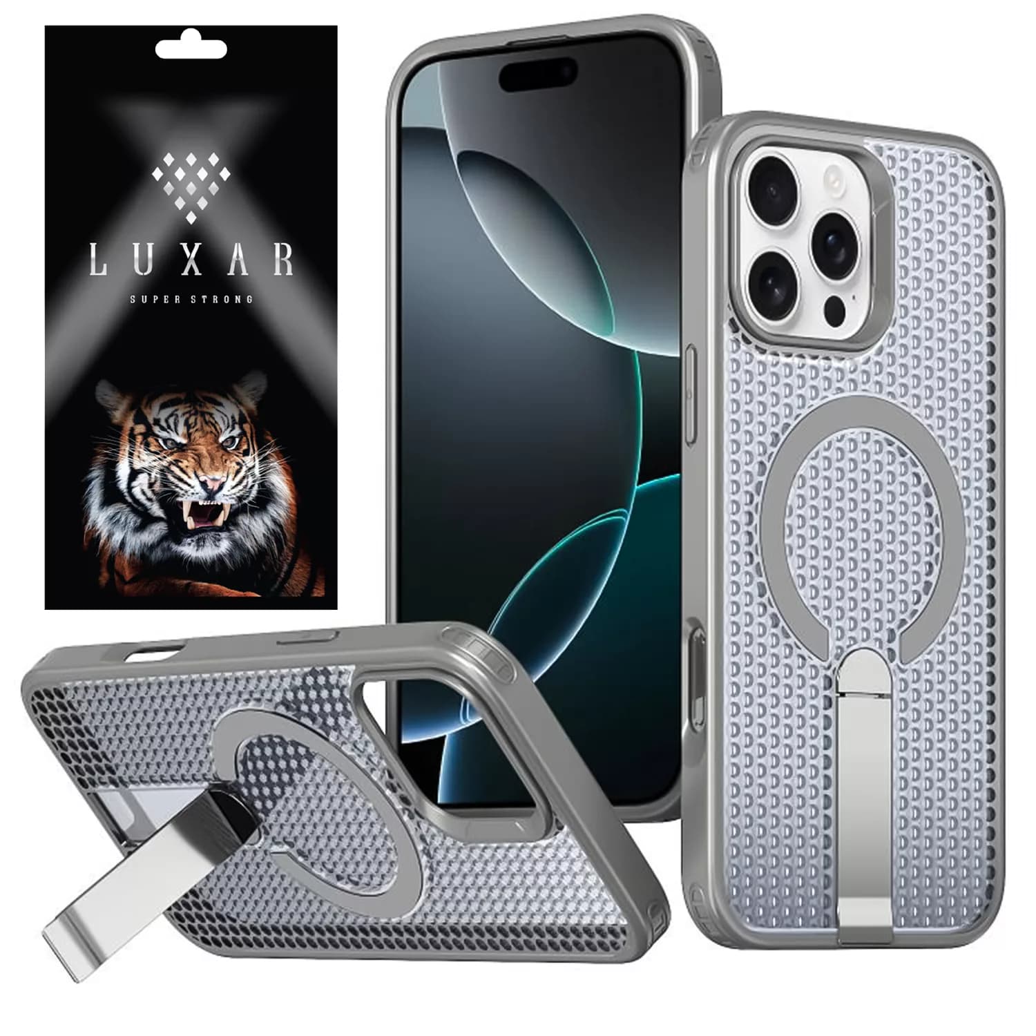 کاور لوکسار مدل 16promax _AirMag مناسب برای گوشی موبایل اپل iPhone 16 Pro Max — تصویر ۲