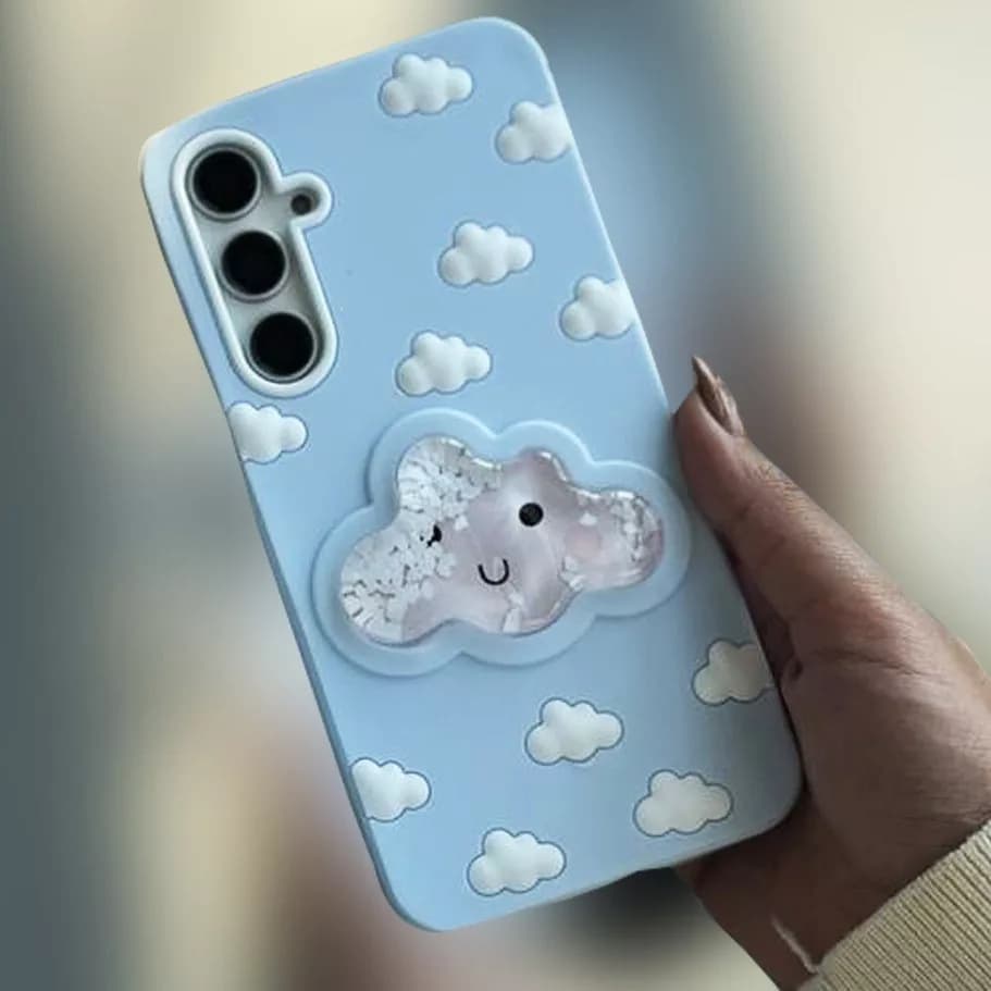 کاور قاب یاران مدل cloud مناسب برای گوشی موبایل سامسونگ Galaxy A07 — تصویر ۲