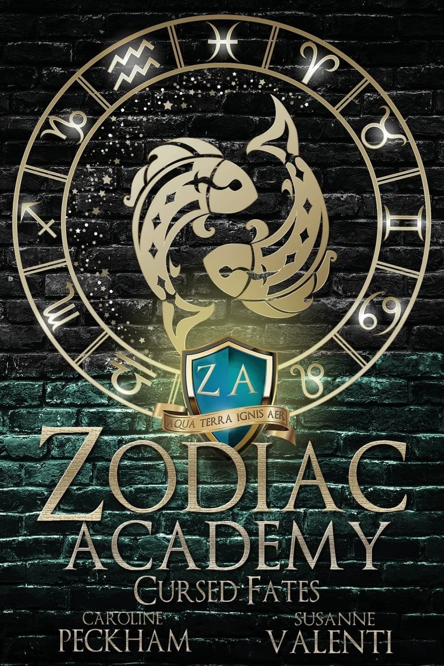 کتاب Cursed Fates (Zodiac Academy Book 5) اثر Caroline Peckham, Susanne Valenti | نسخه انگلیسی