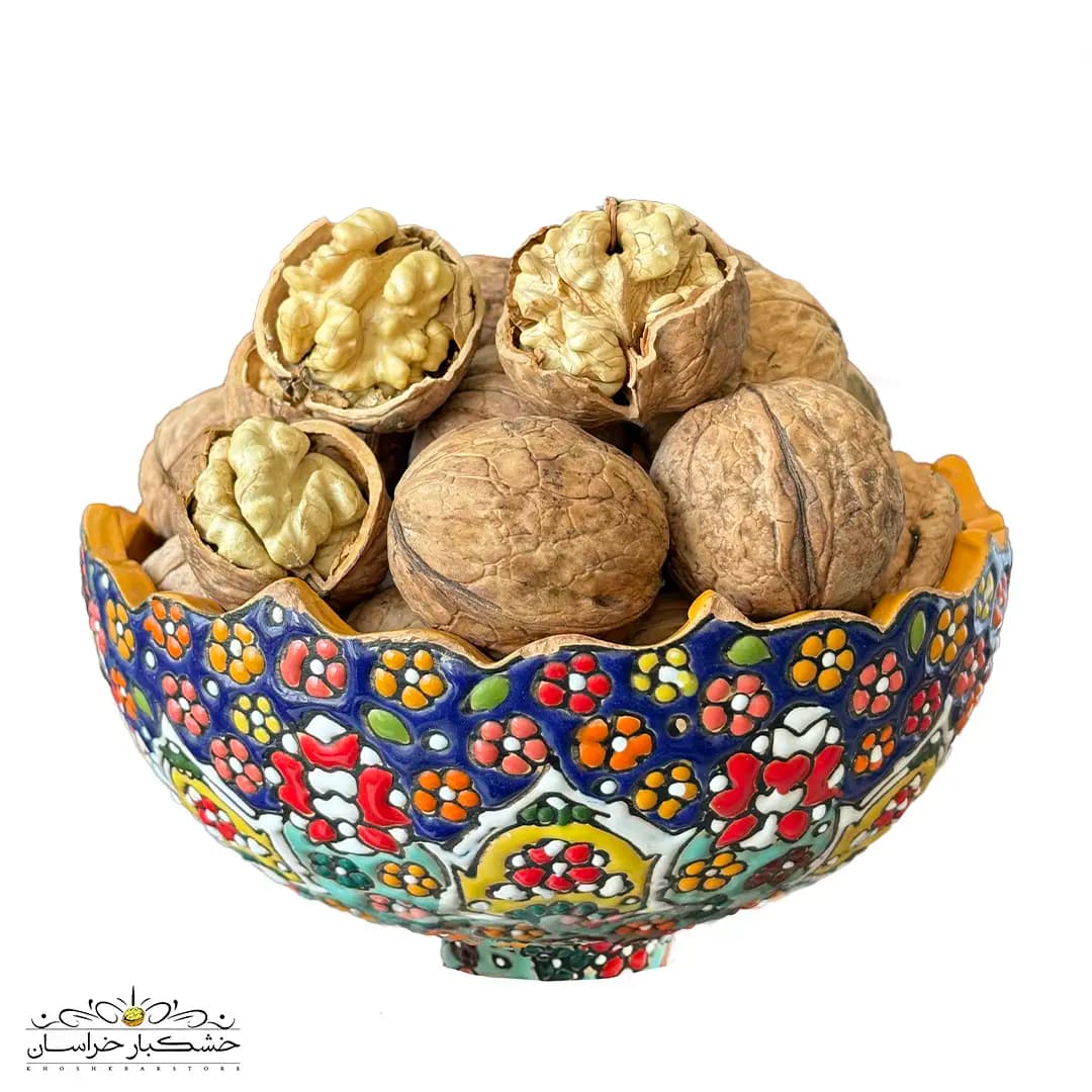 گردو پوست کاغذی ایرانی درجه یک