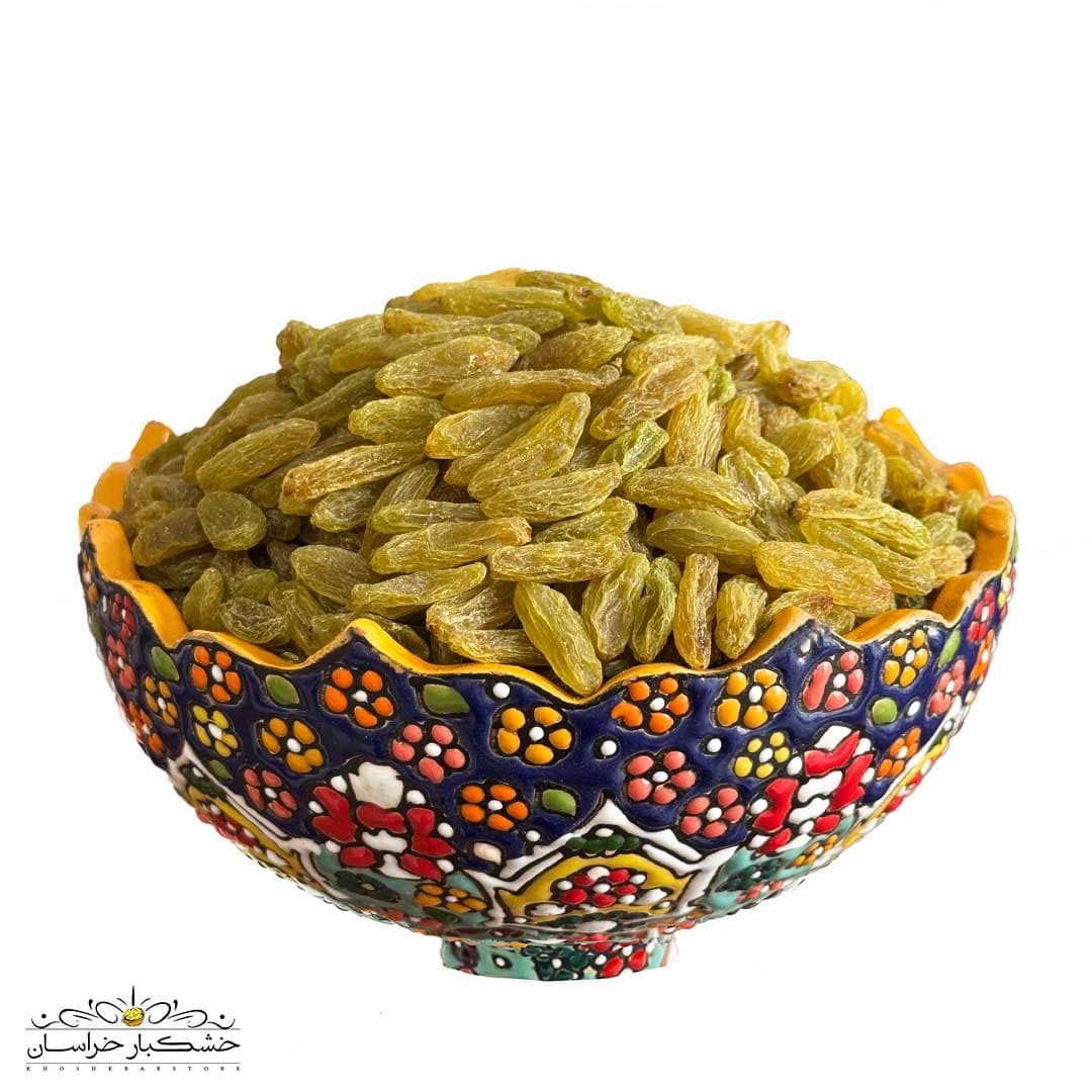 کشمش سبز قلمی درجه یک (پیکامی)