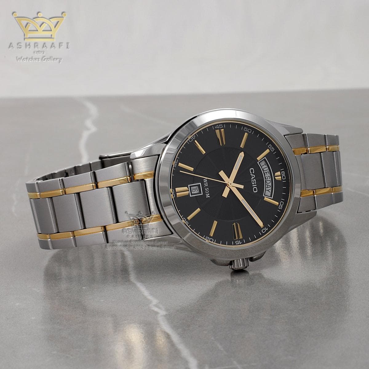 ساعت کاسیو اورجینال Casio MTP-1381G-1AVDF — تصویر ۴