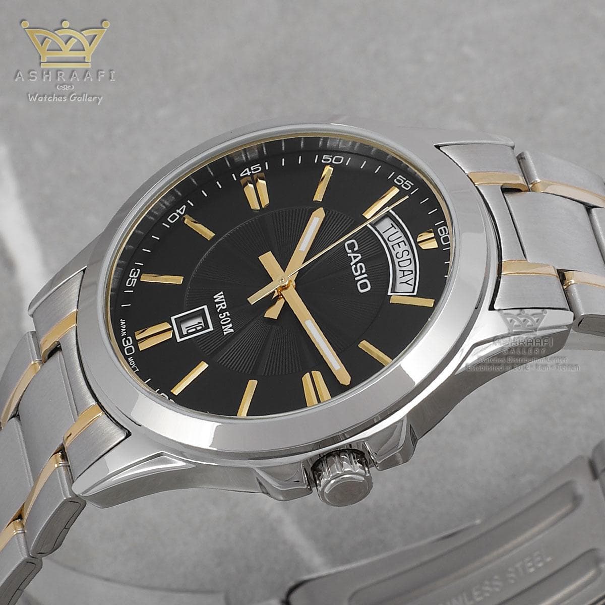 ساعت کاسیو اورجینال Casio MTP-1381G-1AVDF — تصویر ۳
