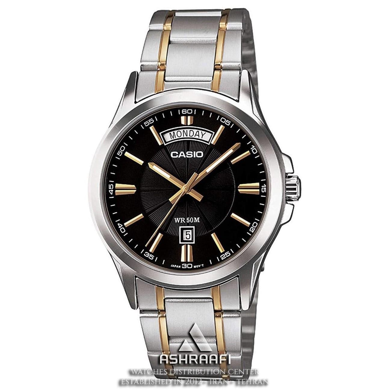 ساعت کاسیو اورجینال Casio MTP-1381G-1AVDF