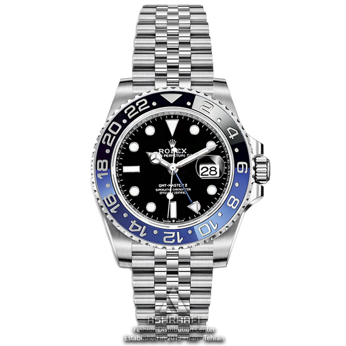 ساعت رولکس بتمن – جی ام تی مستر دو Rolex GMT-Master II-S