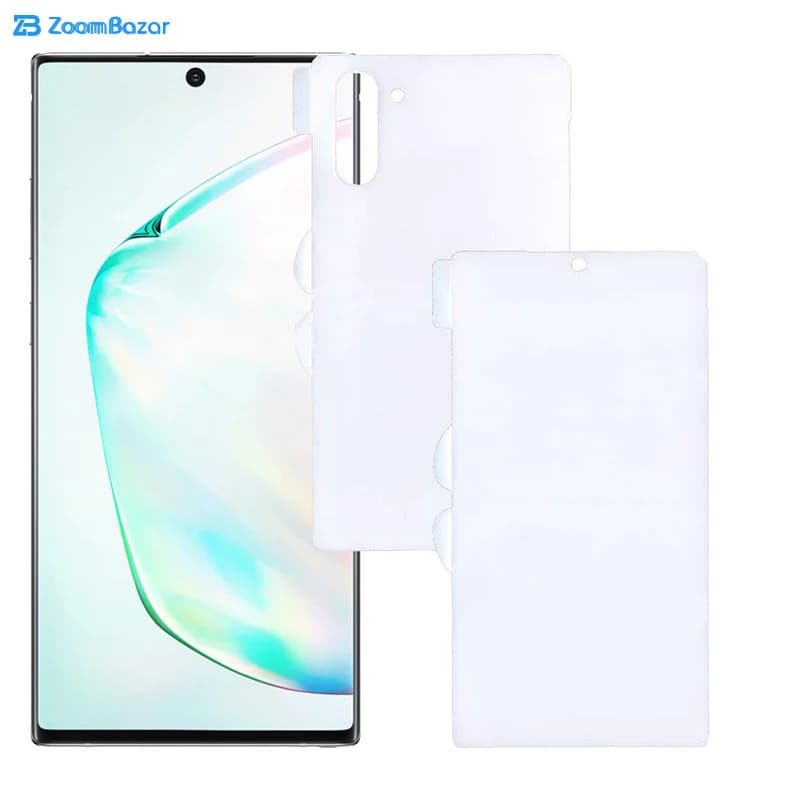گلس و پشت گوشی بوف مدل HgC15 مناسب برای گوشی موبایل سامسونگ Galaxy Note 10 (به همراه گارانتی ۶ ماهه) — تصویر ۴