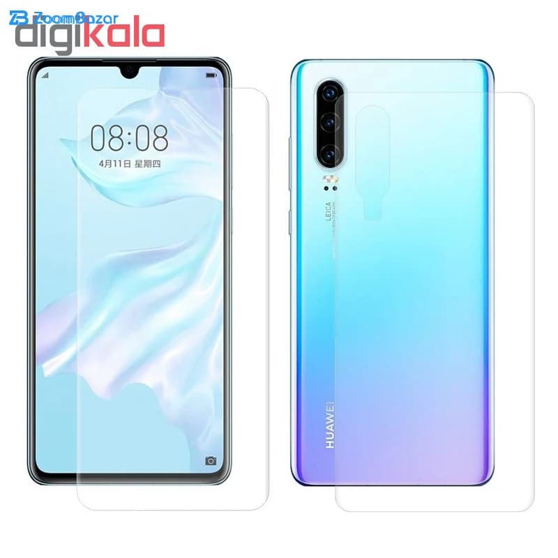 گلس و پشت گوشی بوف مدل Hg01 مناسب برای گوشی موبایل هوآوی P30 — تصویر ۴