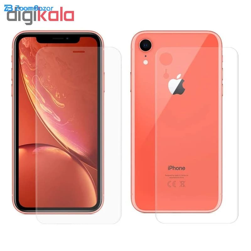 گلس و پشت گوشی بوف مدل Hg01 مناسب برای گوشی موبایل اپل Iphone Xr — تصویر ۵