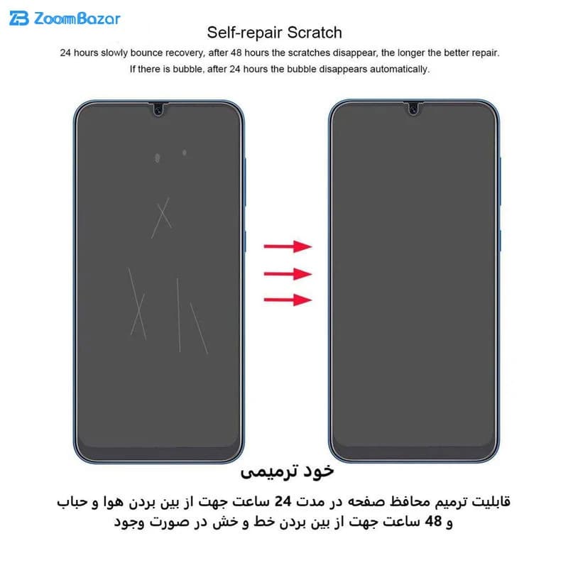 گلس و پشت گوشی بوف مدل Epic16 مناسب برای گوشی موبایل اپل Iphone 12 Pro Max (به همراه گارانتی ۶ ماهه) — تصویر ۵