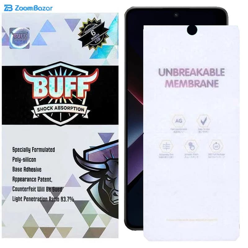 گلس مات بوف مدل Hydrogel-Matte مناسب برای گوشی موبایل شیائومی Poco X7 Pro /Redmi Note 14 — تصویر ۱۰
