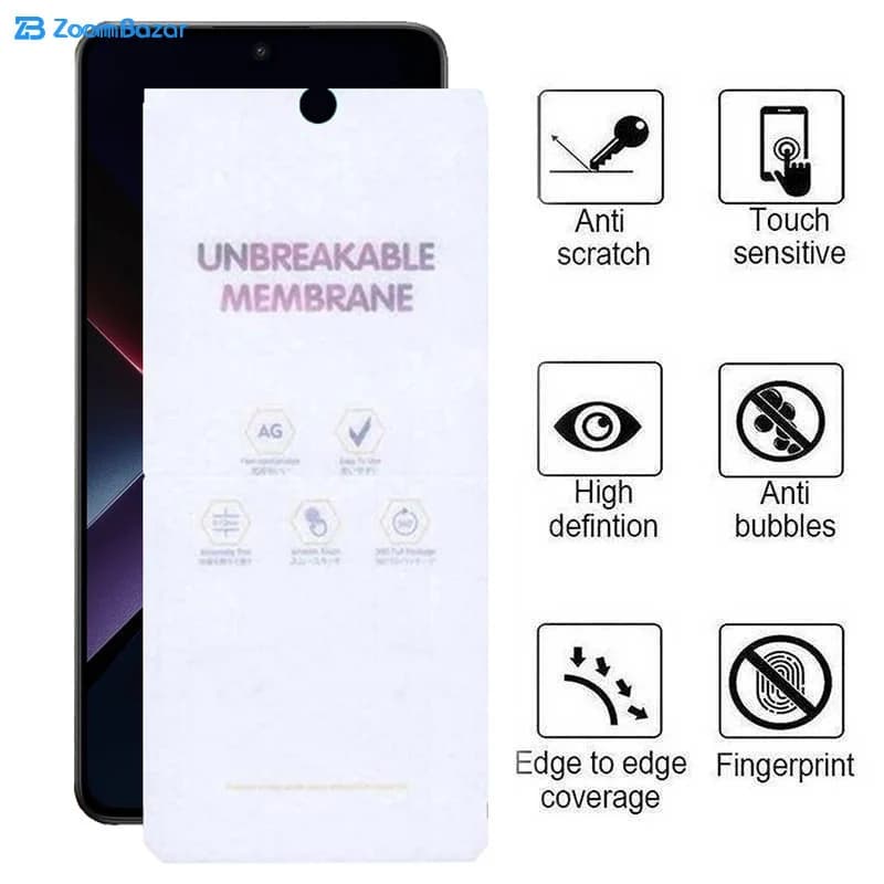 گلس مات بوف مدل Hydrogel-Matte مناسب برای گوشی موبایل شیائومی Poco X7 Pro /Redmi Note 14 — تصویر ۷