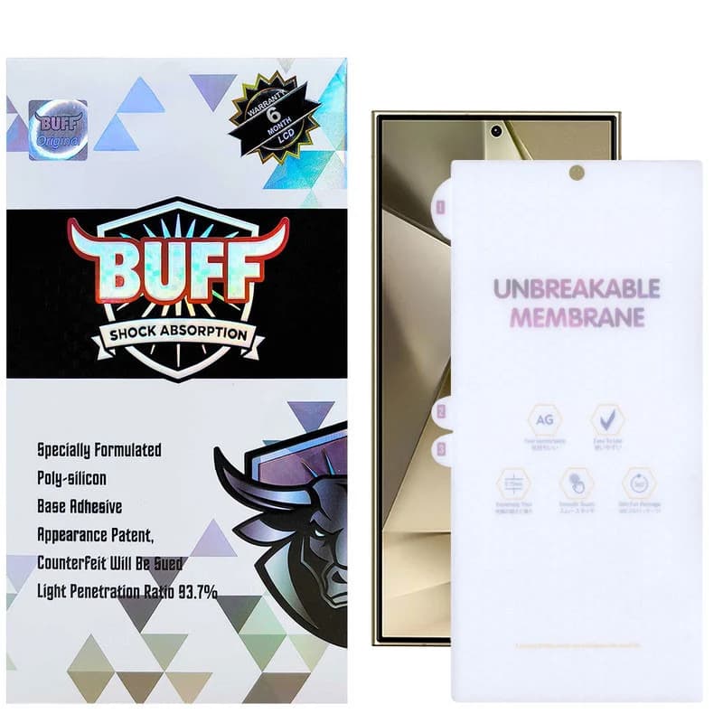 گلس مات بوف مدل Hydrogel-Matte مناسب برای گوشی موبایل سامسونگ Galaxy S24 Ultra / S23 Ultra / S22 Ultra — تصویر ۹