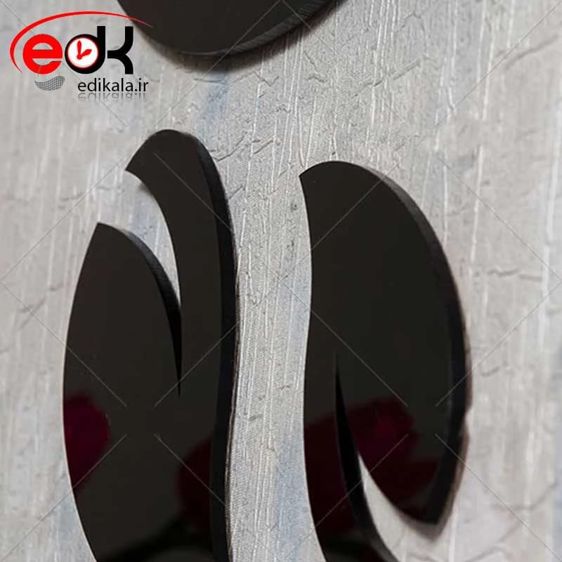 ساعت دیواری فانتزی طرح کارن در رنگ و ابعاد انتخابی+فایل کورل آماده برش — تصویر ۳